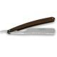 6/8 Actiforge Razor in Cocobolo Wood – Chiselled decoration point on the back of the blade with mahogany box - Image 1756