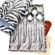 Box of 6 gray Laguiole ABS soup spoons - Image 2628