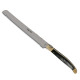 Laguiole bread knife Black horn Handle - Image 756