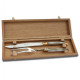 Laguiole Carving Set Blonde Horn Handle - Image 659