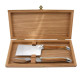 Laguiole Cheese knife set Olive wood Handle - Image 653