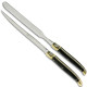 Laguiole Foie gras server black horn handle - Image 1043