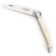 Laguiole Knife Bone Handle - bee inlayed mother of pearl - Image 784