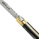 Laguiole steak knives black horn handle - Image 1616