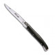 Laguiole steak knives ebony wood handle - Image 1609