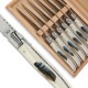 Laguiole steak knives with feather jay bird - Image 1924