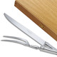 Prestige range Laguiole carving set Polished finish - Image 703