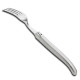 Prestige range Laguiole forks for dessert sandblasted finish - Image 811