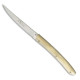 Set 6 Thiers steak knives with white Plexiglas handle - Image 1534