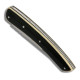 Thiers knife black and white paperstone handle - Image 1780